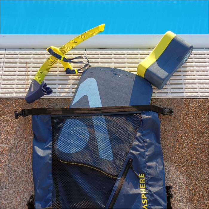 2024 Aquasphere Pull Buoy ST1520471 - Navy Blue / Bright Yellow